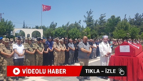 JANDARMA UZMAN ÇAVUŞ TOPALOĞLU SON YOLCULUĞUNA UĞURLANDI