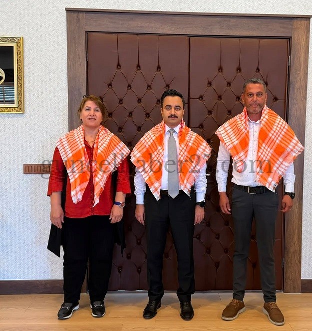 YÖRTÜRK VAKFI’NDAN NURDAĞI KAYMAKAMI ERCİYAS’A ZİYARET
