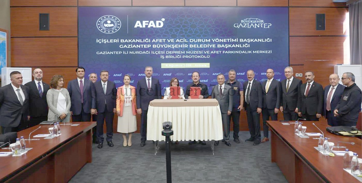 NURDAĞINA DEPREM MÜZESİ İÇİN PROTOKOL İMZALANDI