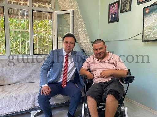 HASSA KAYMAKAMI ARGAMA’DAN ENGELLİ VATANDAŞLARA HANE ZİYARETİ