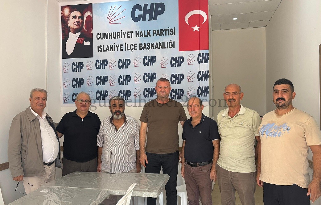 EDİTÖRLERDEN CHP İSLAHİYE İLÇE BAŞKANLIĞINA ZİYARET