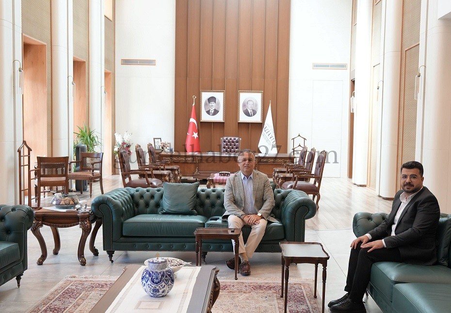 DHA GAZİANTEP MÜDÜRÜ GÜNEŞ’TEN VALİ ÇEBER’E ZİYARET