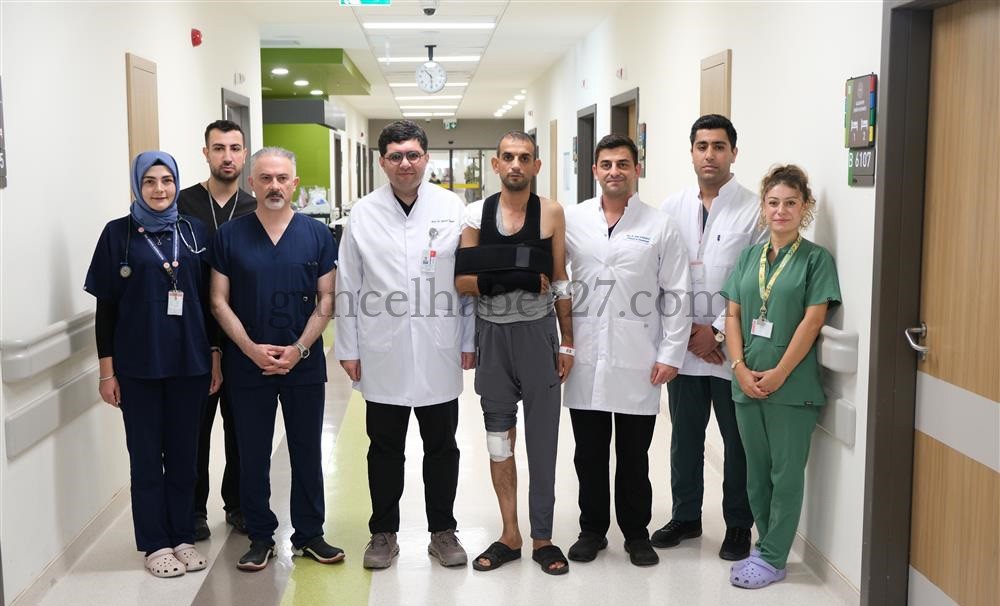 GAZİANTEP’TE BİR İLK: DİZ KIKIRDAĞI OMUZA NAKLEDİLDİ