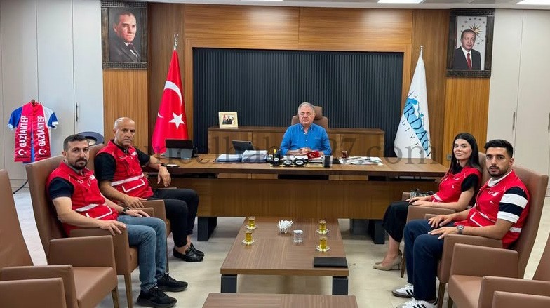 TÜRK KIZILAYDAN BAŞKAN YILDIRIR’A ZİYARET