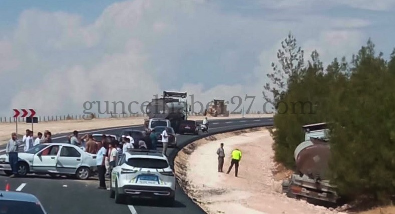 GAZİANTEP’TE ZİNCİRLEME KAZA