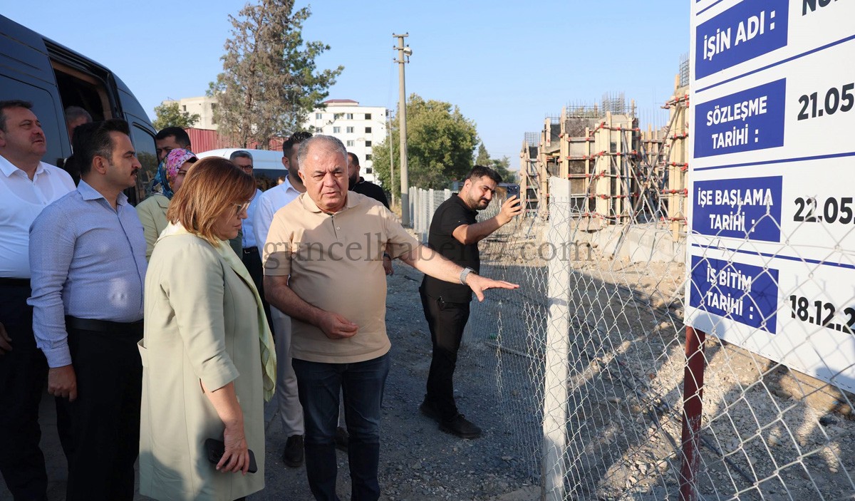 NURDAĞI’NDA OTOGAR İNŞAATI YÜKSELİYOR