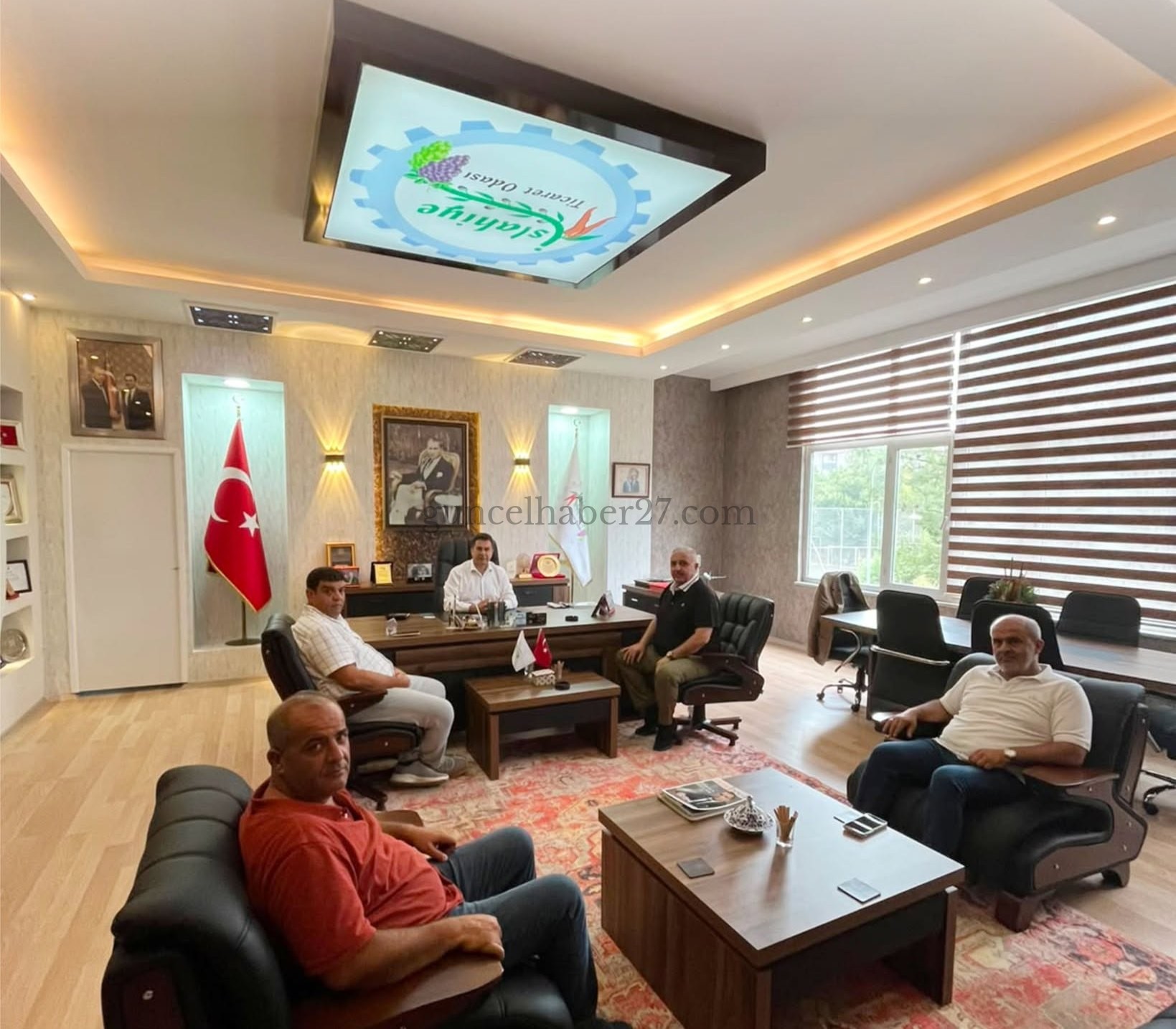 HASAN DEMİR’DEN İSLAHİYE TİCARET ODASI’NA ZİYARET