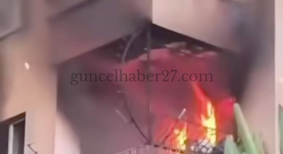 EVDE ÇIKAN YANGINDA YAŞLI KADIN HAYATINI KAYBETTİ