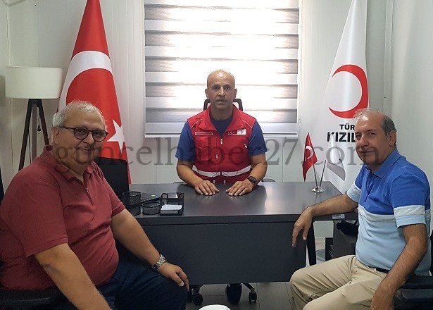 GAZETECİ YAZARLARDAN KIZILAY İSLAHİYE VE NURDAĞI BAŞKANI’NA ZİYARET