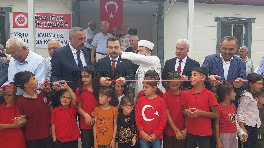 HACI FATMA KÖSE CAMİSİ İBADETE AÇILDI
