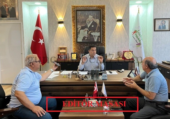SELAHATTİN TÜRKMEN EDİTÖR MASASI’NDA SORULARI YANITLADI