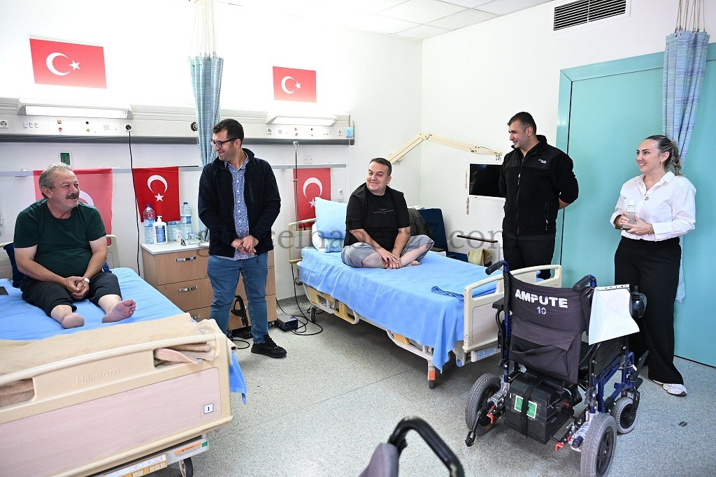 İNFAZ KORUMA MEMURU KURSİYERLERİNDEN GAZİLERE ANLAMLI ZİYARET