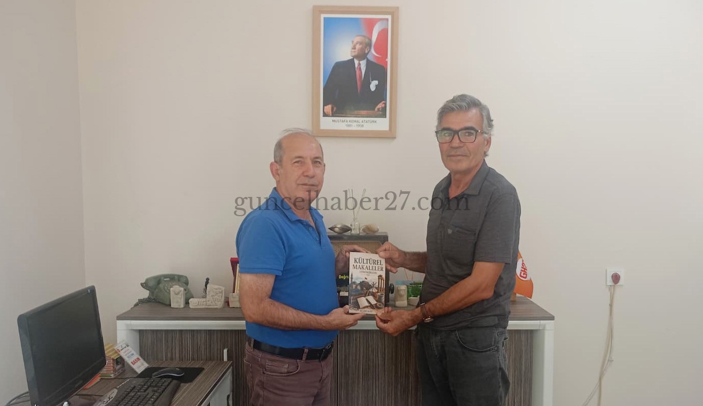 ŞAİR YAZAR KURT’TAN GUNCELHABER27’E ZİYARET
