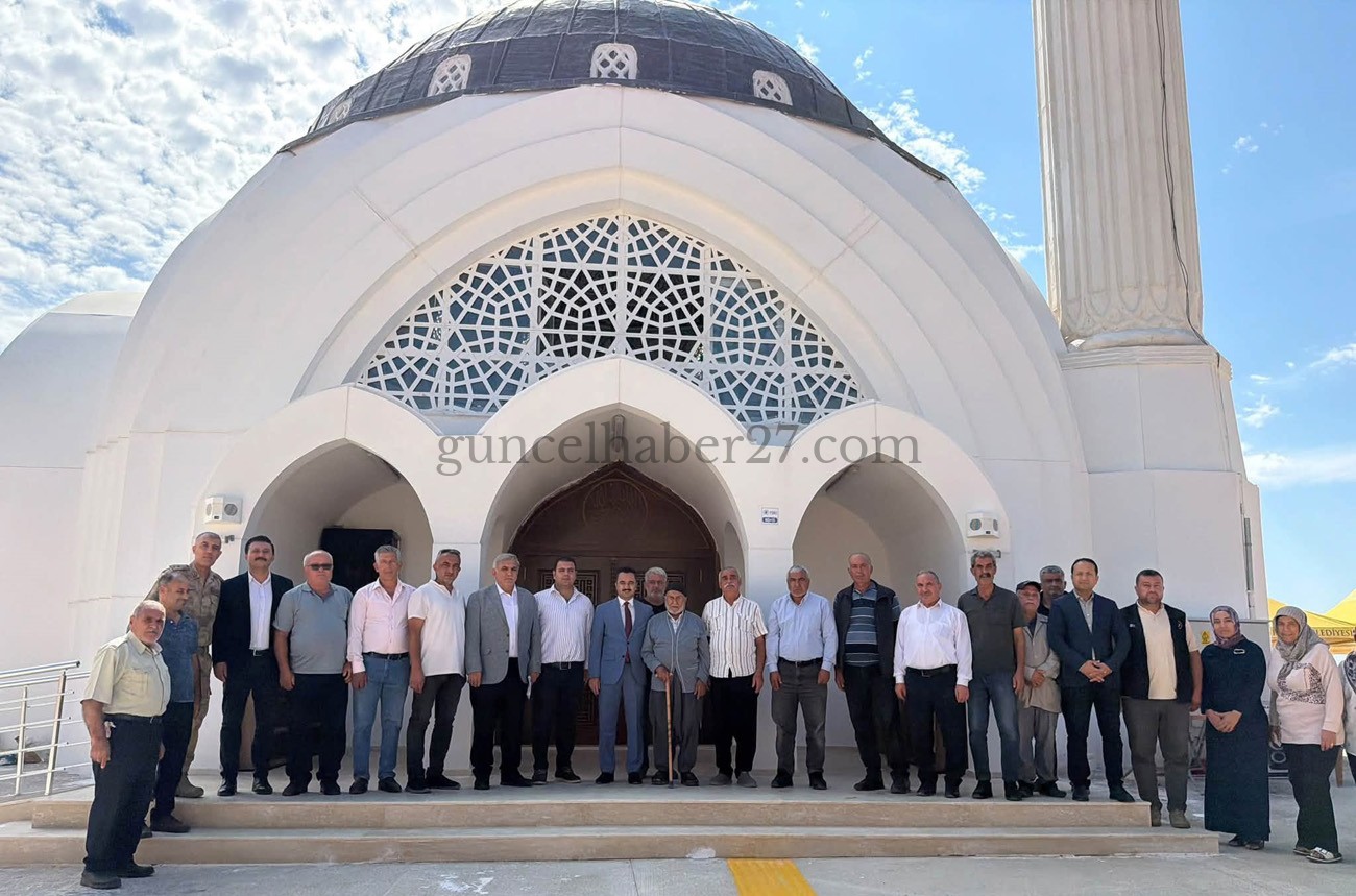 NURDAĞI KAYMAKAMI ERCİYAS’TAN CAMİİ ZİYARETİ