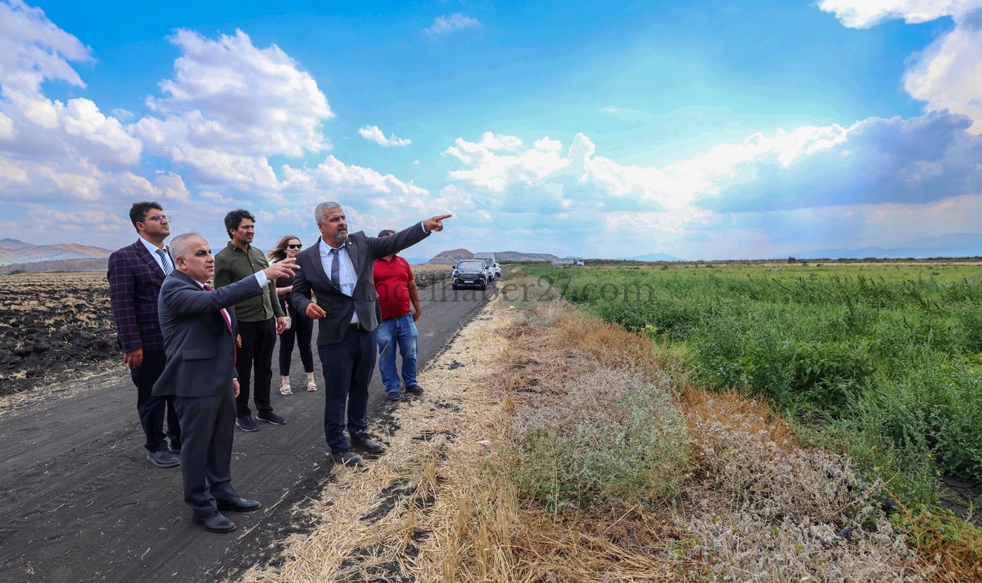 GAÜN REKTÖRÜ DOĞAN’IN NURDAĞI ZİYARETİ