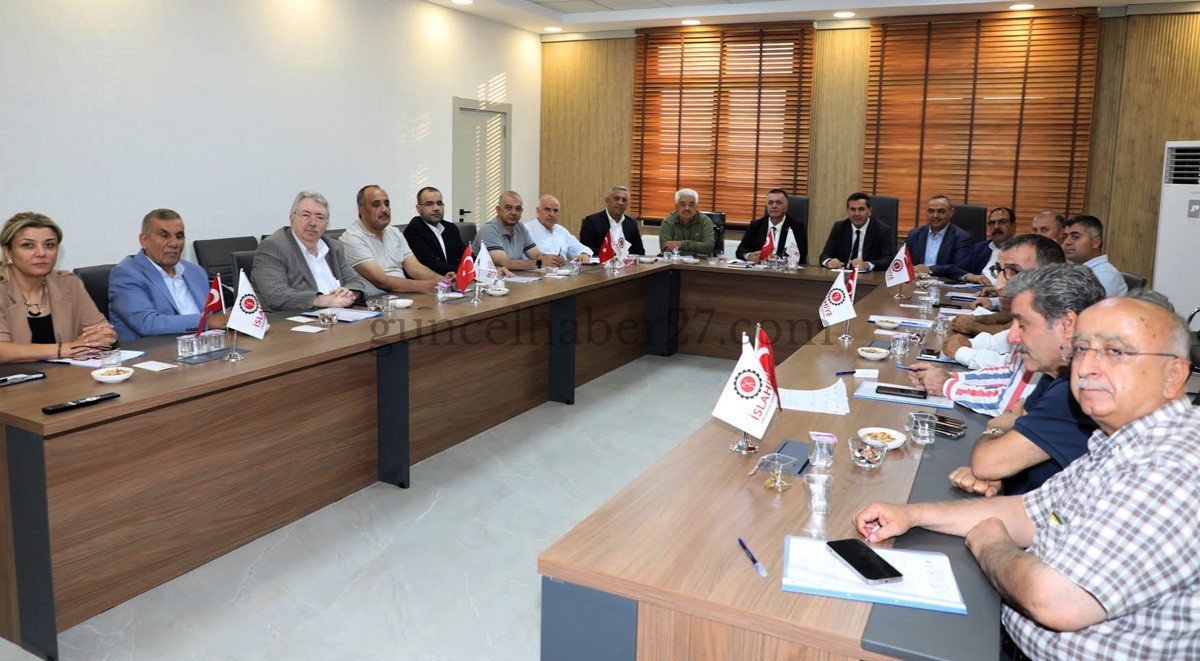 İSLAHİYE OSB’DE GTB EYLÜL TOPLANTISI GERÇEKLEŞTİRİLDİ