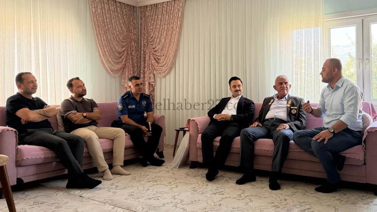 NURDAĞI KAYMAKAMI ERCİYAS’DAN TERÖR GAZİSİ’NE ZİYARET