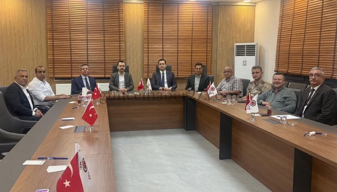 İSLAHİYE’NİN HUZURU VE EKONOMİSİ MASAYA YATIRILDI