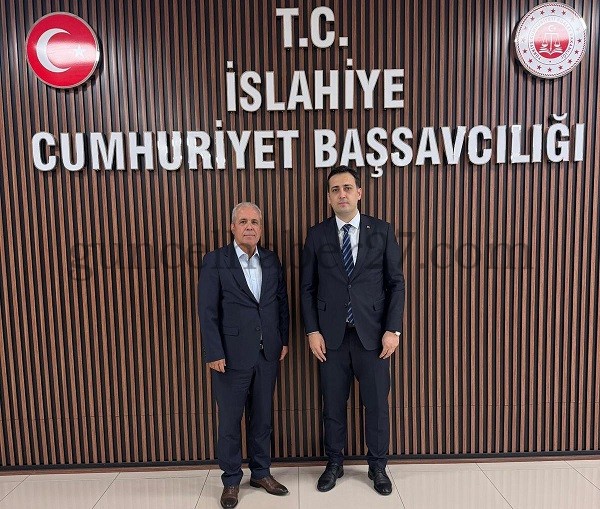 ŞAMİL TAYYAR’DAN BAŞSAVCI ŞAHİN’E NEZAKET ZİYARETİ