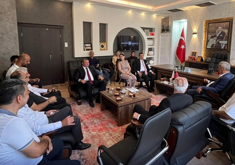 CHP HEYETİNDEN İSLAHİYE TİCARET ODASI’NA ZİYARET