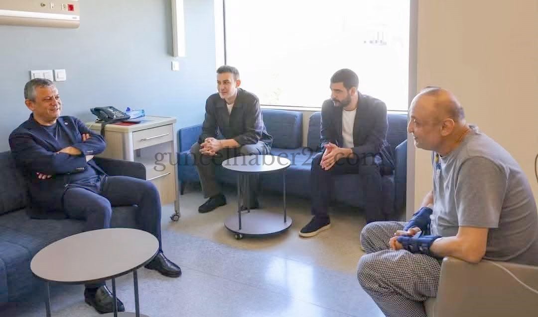 ÖZGÜR ÖZEL MİLLETVEKİLİ MERİÇ’İ HASTANEDE ZİYARET ETTİ