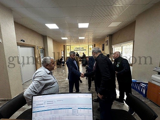 İL MÜDÜRÜ SAĞLAM, İSLAHİYE VE NURDAĞI ZİRAAT ODALARINI ZİYARET ETTİ