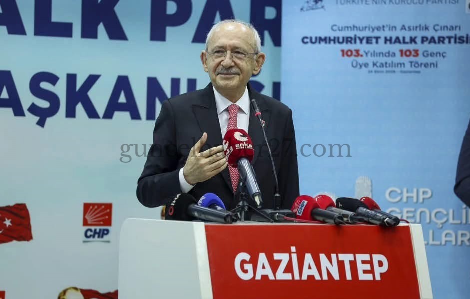 CHP GENEL BAŞKANI KILIÇDAROĞLU, EKONOMİ KRİZ VE İŞSİZLİĞİ ELEŞTİRDİ
