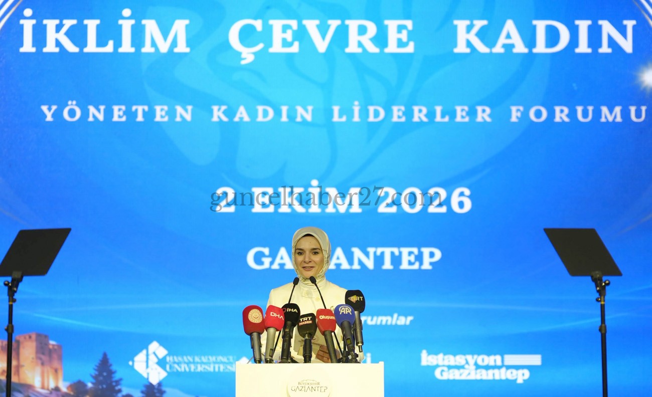 BAKAN GÖKTAŞ: KADINLAR GÜÇLENDİKÇE İKLİM HEDEFLERİ UYGULANACAKTIR