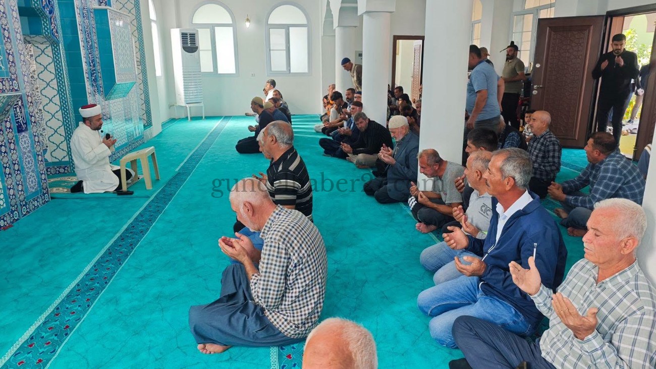 İSLAHİYE’DE CAMİİ DUALARLA İBADETE AÇILDI