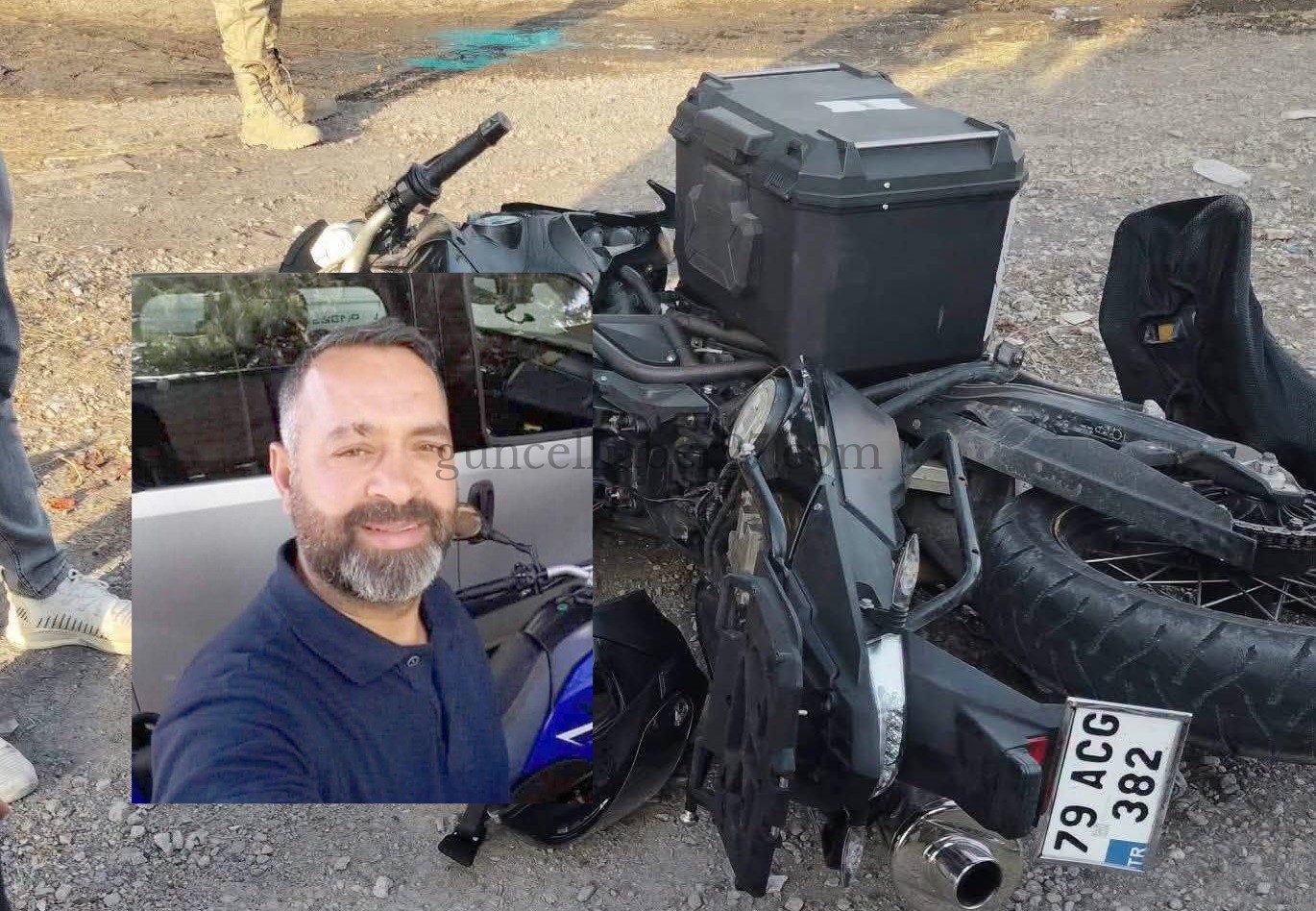 HAFİF TİCARİ ARAÇ İLE ÇARPIŞAN MOTOSİKLET SÜRÜCÜSÜ HAYATINI KAYBETTİ