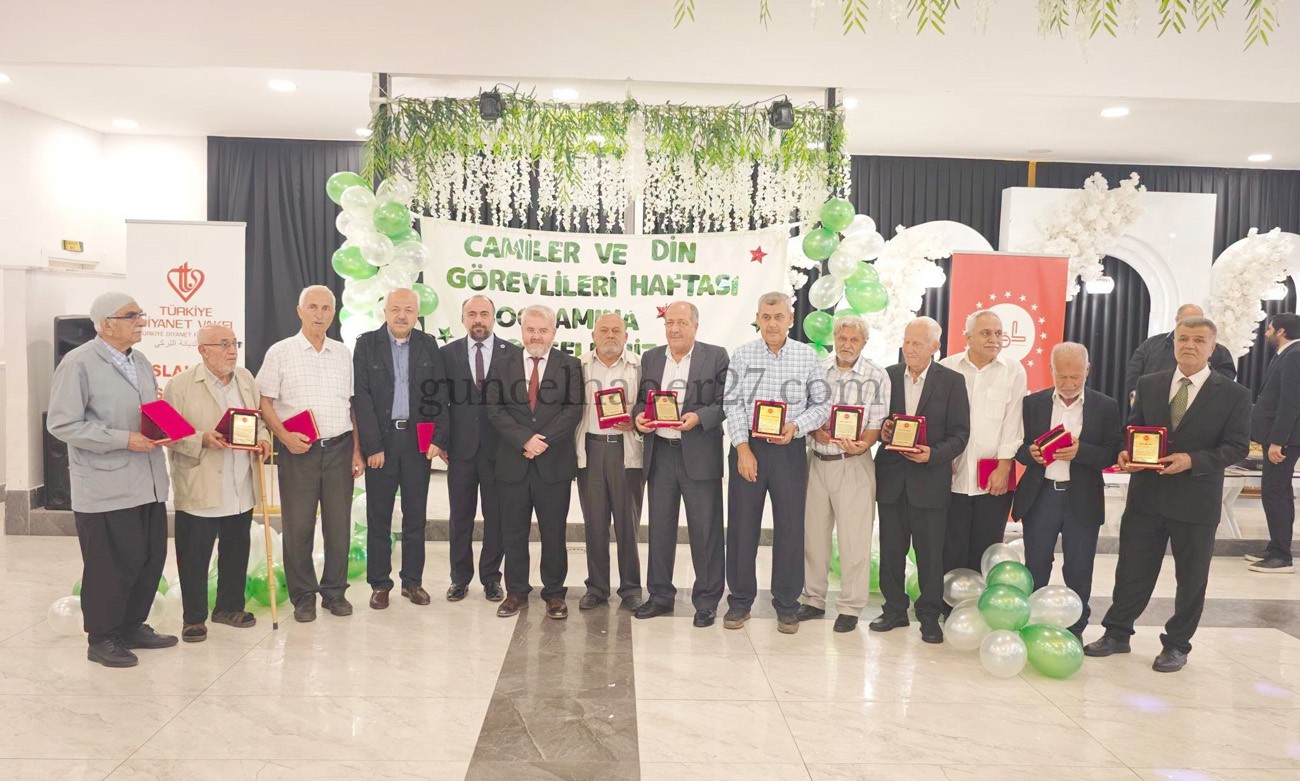 İSLAHİYE’DE CAMİLER VE DİN GÖREVLİLERİ HAFTASI ETKİNLİĞİ