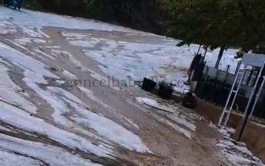 HUZURLU YAYLASINDA DOLU YAĞIŞI ETKİLİ OLDU