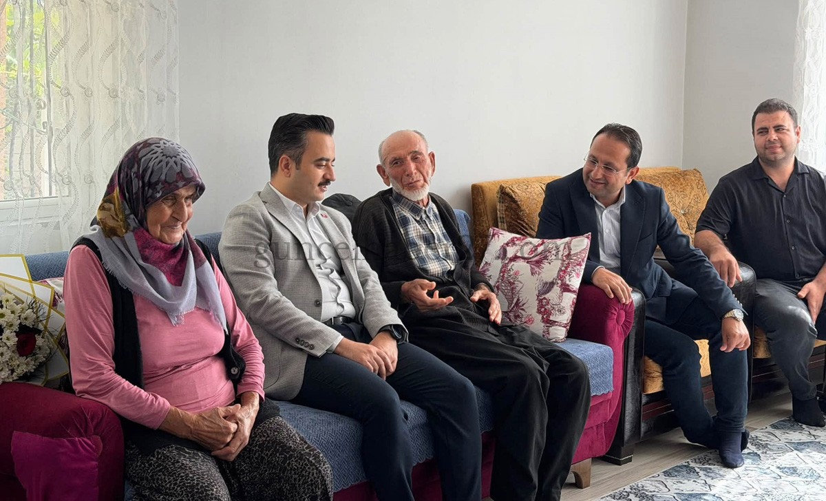 KAYMAKAM ERCİYAS’TAN YAŞLILARA EVLERİNDE ZİYARET