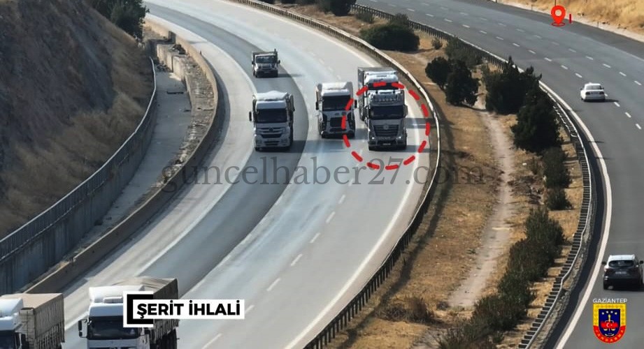 OTOYOL JANDARMA’DAN DRON DESTEKLİ TRAFİK DENETİMİ