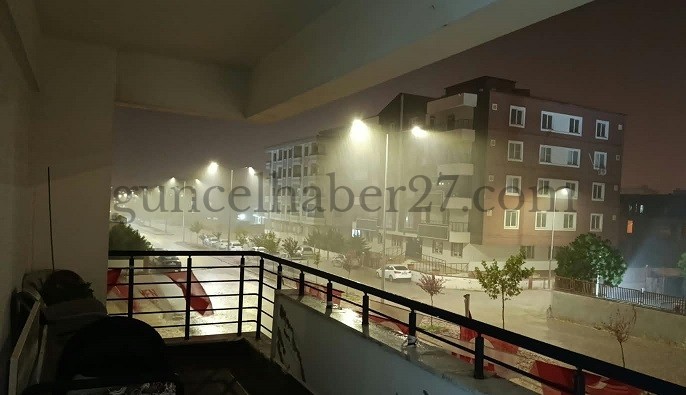 KİLİS’TE DOLU YAĞIŞI ETKİLİ OLDU!