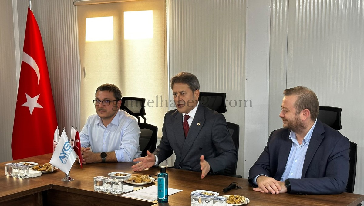 ALİ ŞAHİN: HASSA TÜNEL KAZILARI 2027’NİN SONUNDA BAŞLIYOR