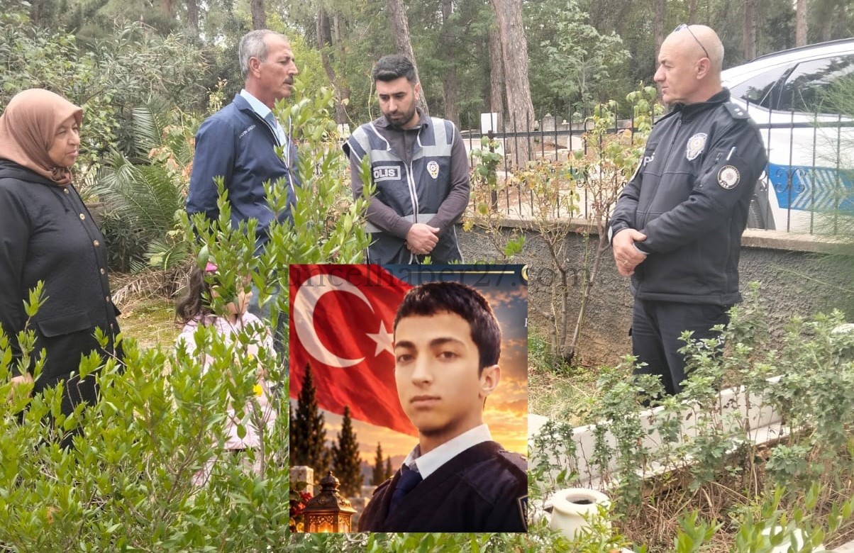 İSLAHİYE ŞEHİT POLİS MEMURU KABRİ BAŞINDA ANILDI